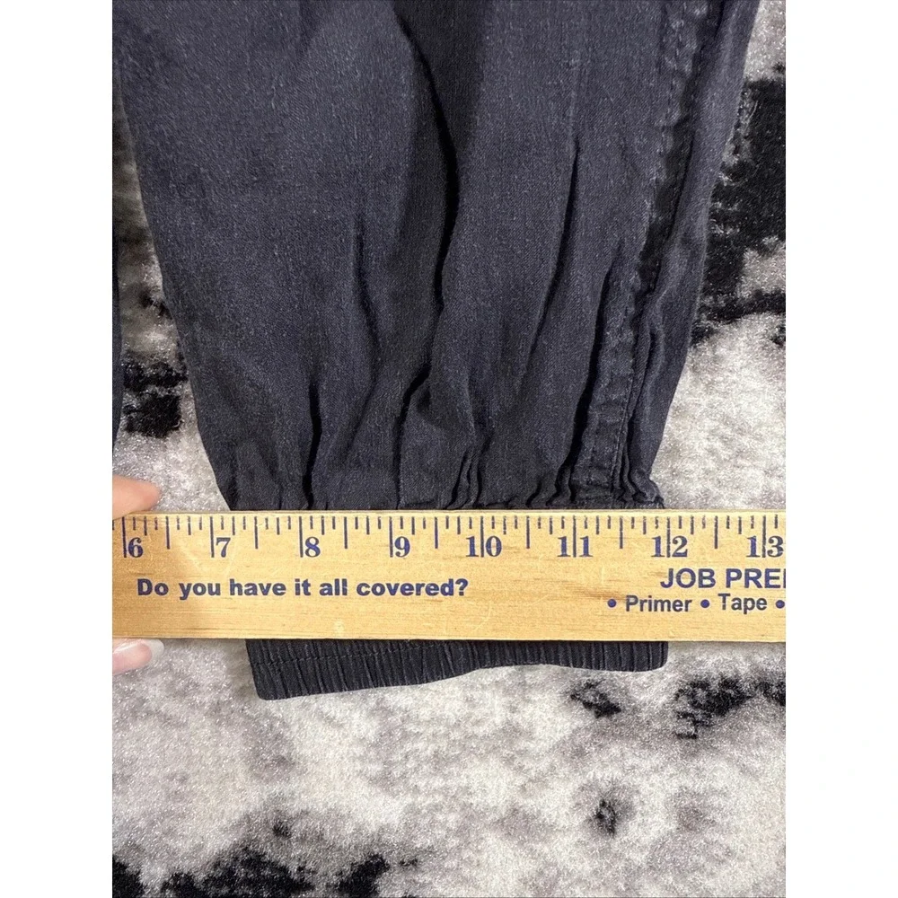 Theory Womens Jogger Pants Size 4 Black Drawstring Elastic Waist‎ Casual